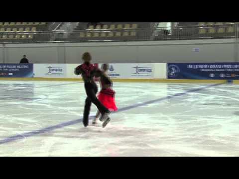 1 K. KAUNATSKAIA / Y. LUKOUSKI (BLR) - ISU JGP Istanbul 2012 Junior Ice Dance Free Dance