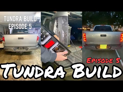 I INSTALLED NEW TAIL LIGHTS ON MY TUNDRA #Shorts