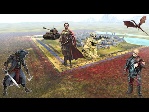 SAURON'S NEW TARGET IS JULIUS CAESAR! - Epic Battle Simulator 2 - UEBS 2