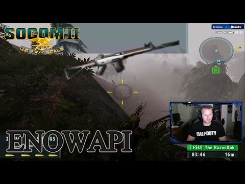 SOCOM 2 Online - ENOWAPI *552SD* Gameplay (1080p HD) (2022)