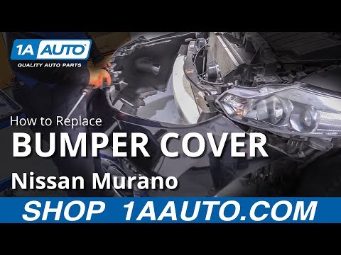 How to Remove Bumper Cover 09-14 Nissan Murano