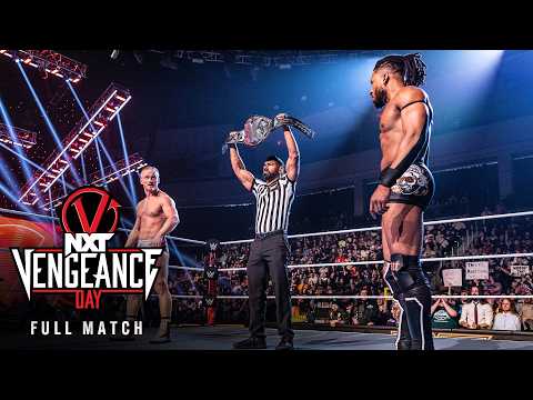 FULL MATCH: Ilja Dragunov vs. Trick Williams | NXT Title Match: NXT Vengeance Day 2024