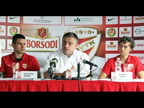 2014. augusztus 16. A DVTK - KTE mérkőzés előtt