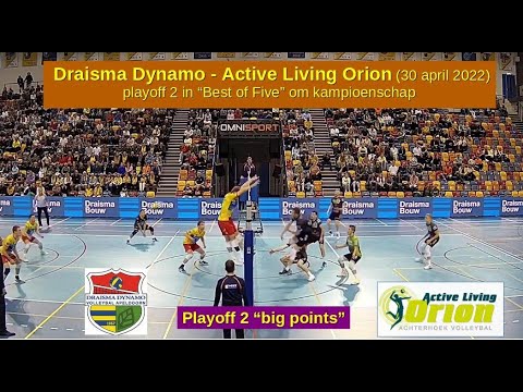 PlayOff 2 Draisma Dynamo - Active Living Orion (30 apr 2022) om kampioenschap,  in 11 minuten