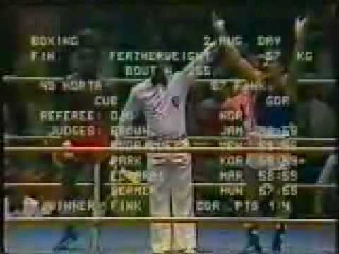 Adolfo Horta vs Rudi Fink - 57kg Finals Olympic Games 1980 Moscow