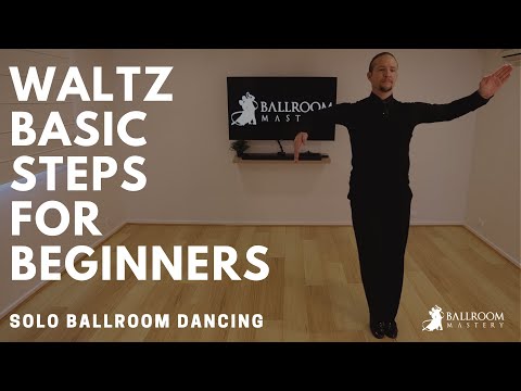 Waltz Basic Steps Dance Lesson for Beginners SOLO | Ballroom Mastery TV