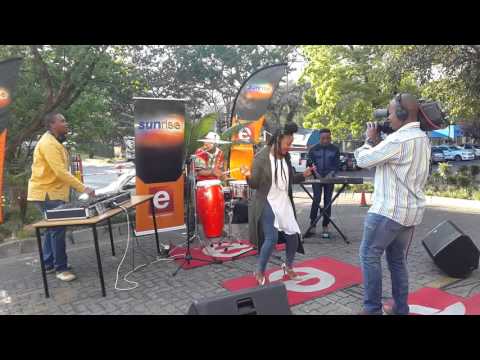 Dj Micks ft Lebohang - Hamba. LIVE ON ETV SUNRISE