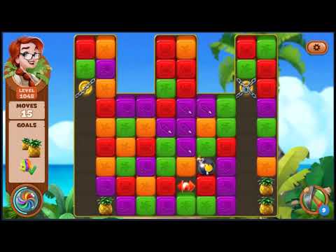 Lost Island Blast Adventure Level 1048 - NO BOOSTERS 🏝️ | SKILLGAMING ✔️