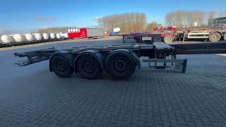 Полуприцеп контейнеровоз D-Tec FLEXITRAILER / 45FT High Cube MULTI / SAF + SCHEIBEBREMSEN / LIF | Изображение 4 - Autoline