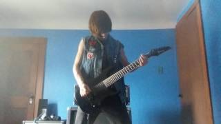 Embalmed Yet I Breathe by Necrophagia guitar cover