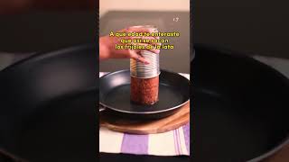 Así debes sacar los frijoles de la lata
