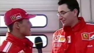 Schumacher interviews Binotto