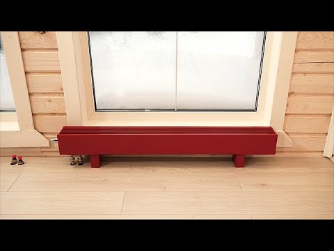 Монтаж конвектора Itermic ITF