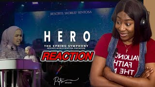 Download lagu HERO - ALAN WALKER , PUTRI ARIANI COVER       (Live Performance at resort world , Sentosa ) REACTION mp3