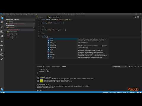 Mastering Node js 12 x Creating a Controller with Express Router | packtpub com