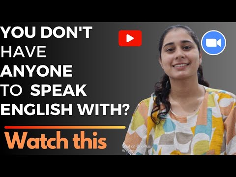 I don't have anyone to speak English with l ways to practice English alone l #englishlearning
