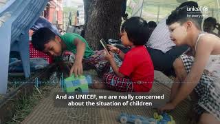 Children in Myanmar need you