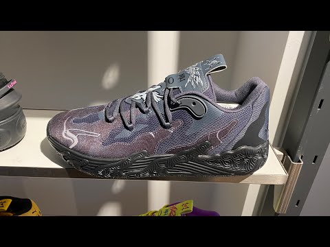 Puma LaMelo Ball MB.03 Lo (Black/Strong Grey) - Style Code: 310519-03