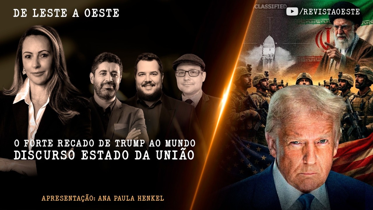 DE LESTE A OESTE, COM ANA PAULA HENKEL - 27/02 | O FORTE RECADO DE TRUMP AO MUNDO