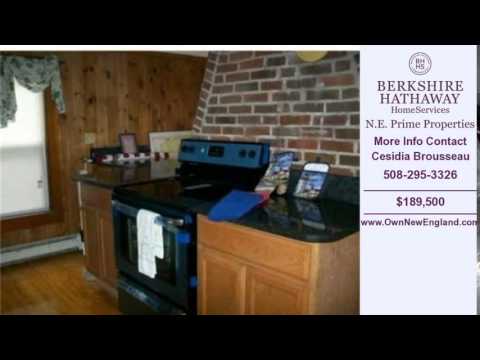 Homes For Sale Wareham MA Real Estate $189500 1104-SqFt 3-Bdrms