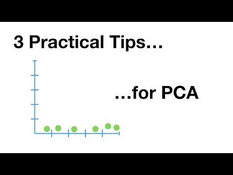 StatQuest: PCA - Practical Tips