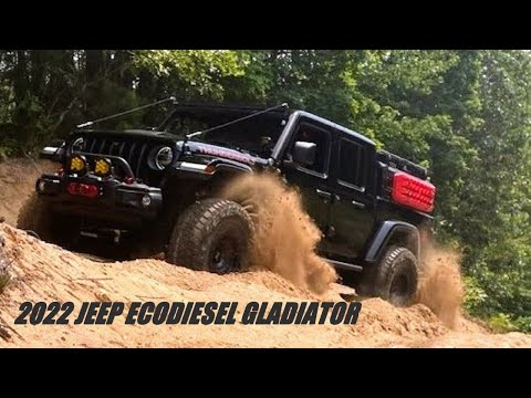 2022 Jeep Gladiator EcoDiesel Shake down run in 4K , Clayton 2.5 lift on 37's & Falcon 3.3's