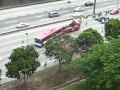 Bus Lorry accident at kesas highway 