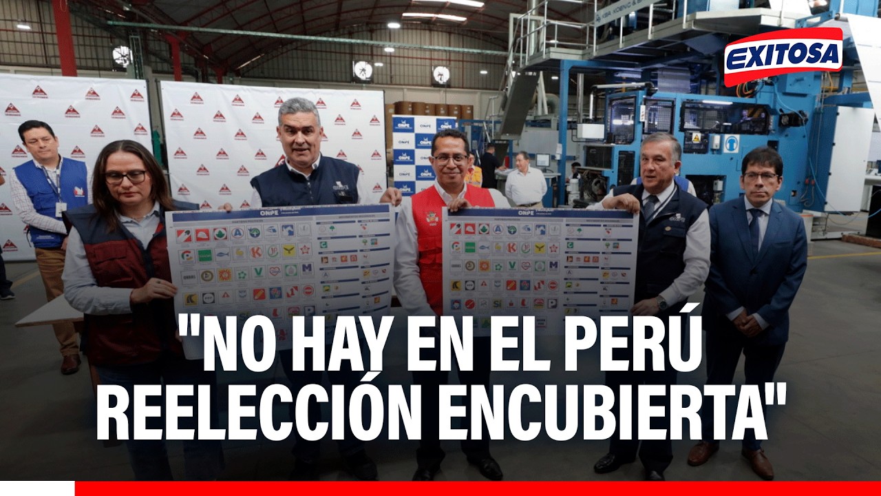 🔴🔵 Roberto Burneo: "No hay en el Perú reelección encubierta"