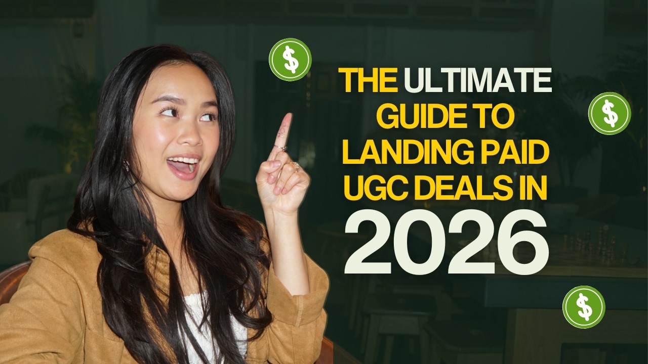 (STEP-BY-STEP) How to *actually* land PAID BRAND DEALS as a UGC creator in 2026!