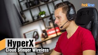 HyperX Cloud Stinger Wireless PC (HX-HSCSW2-BK) - відео 1