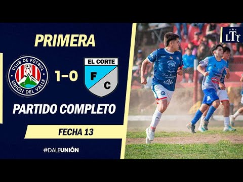 Primera División: Unión del Valle 1 - El Corte F.C. 0