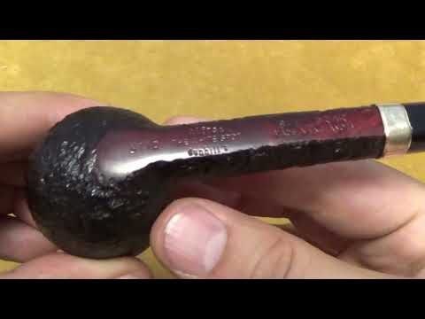 Pipa Dunhill Shell Briar gruppo 4-4110 con vera in argento 6mm (2023) - DHSH211