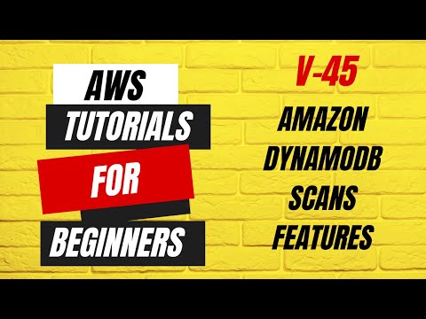 Amazon DynamoDB Scans Features