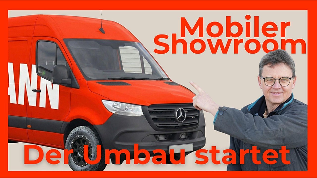 Mobile showroom for heating, hot water & conversion components