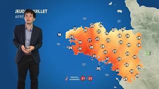 Illustration de l'actualité La météo de votre jeudi 23 juillet 2026