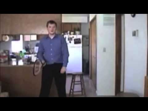 Racquetball Trick Fail