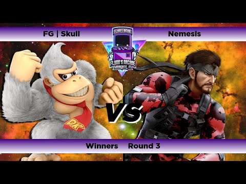 Flynn's Arcade 055 Winners Round 3 - FG | Skull (Donkey Kong) Vs Nemesis (Snake) Ssbu Tournament