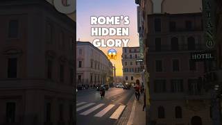 Sunset Magic at Rome’s Forgotten Giant! 🌅