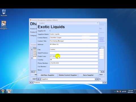 Inventory Management Database Software