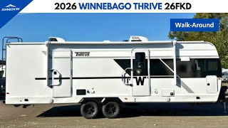 2026 Winnebago Thrive 26FKD – Medford – Full Body Luxury Trailer with Fireplace