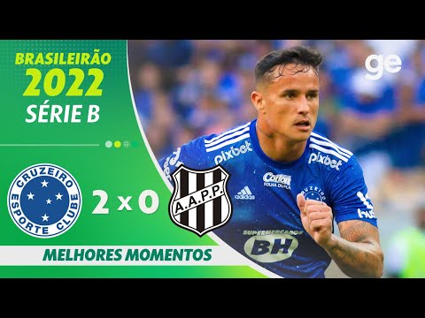 Gols e lances de Cruzeiro x Ponte Preta
