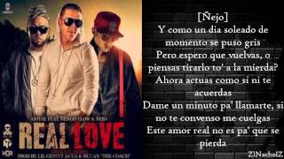 Gotay El Autentiko Ft Ñengo Flow y Ñejo - Real Love (Remix)(Letra) (Video Music) 2014