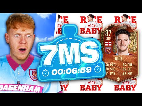 Rice, Rice Baby.. Centurions 100 PACK!! RICE 7 MINUTE SQUAD BUILDER - FIFA 23