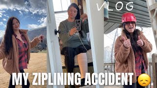 Vlog: I Was in a Ziplining Accident on our Family Vacation:( What this Means for my Channel. 💔