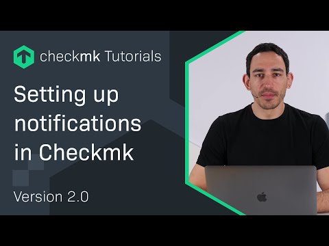 Setting up notifications in Checkmk #CMKTutorial