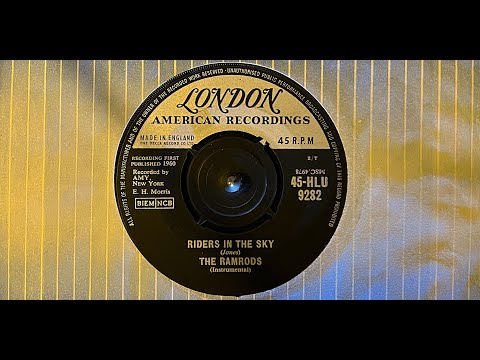The Ramrods  -  Riders In The Sky  /  Zig Zag  (1960)
