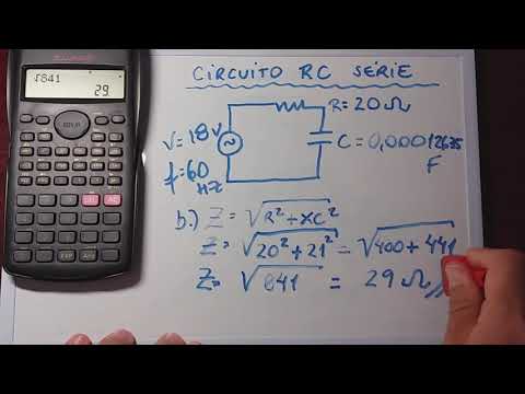 Circuito RC Série - Cálculo passo a passo (Parte 2)