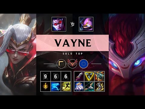 Vayne Top vs Kennen - EUW Grandmaster Patch 25.15