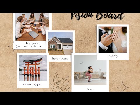 Vision Boards Words
