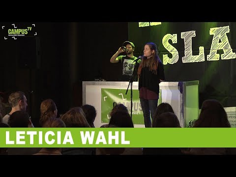 Leticia Wahl - Liebesgedicht - Finale - 11. Bielefelder Hörsaalslam - Campus TV Uni Bielefeld
